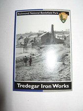 NPS National Park Service Trading Cards Richmond Battlefield Tredegar Iron Works