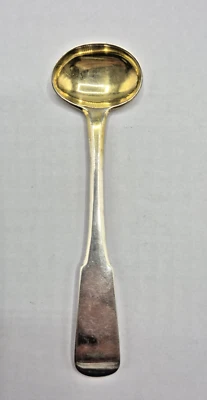 Antigua cuchara de sal de plata provincial escocesa de 1816 Foto 1 de 4