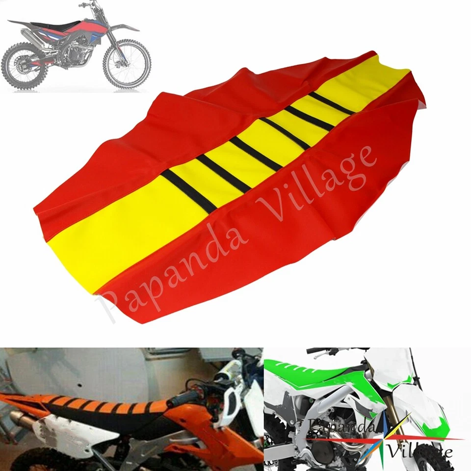 Dirt Bike Rib Skin Soft Sitzbezug für Yamaha WR YZ Honda CR CRF 125 230 250 450 - Bild 1 von 4