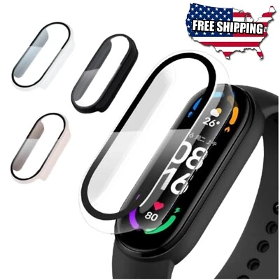 Funda + Cristal Para Xiaomi Mi Band 7 6 5 4 3 Cobertura Completa Protector Pantalla Foto 1 de 4