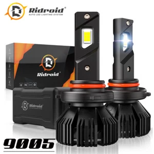 Kit de conversión de bombillas de faros LED 9005 haz alto blanco brillante 6000K 240W Canbus - Imagen 1 de 12
