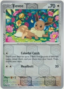 Eevee 050/064 Reverse Holo Shrouded Fable SFA Pokemon Card NM - Foto 1 di 1