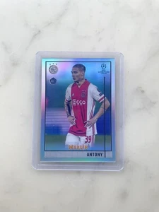 2020-21 Topps Merlin UEFA CL Antony Refractor Rookie RC #45 Ajax - Picture 1 of 2