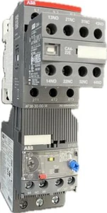 25HP MOTOR STARTER 480V 3 Phase 2NO/2NC 480V Coil ABB AF38-30-22-14 EF45-45 - Picture 1 of 3