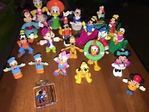 Lot 20 verschiedene Mickey Mouse Figuren Applause Epcot Center BK Aufzieh Nestle Spielzeug - Bild 1 von 4