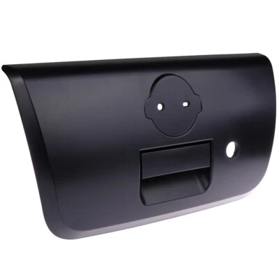 For 2001-04 Nissan Frontier Tailgate Handle w/ Bezel & Keyhole Black Textured - Image 1 of 4