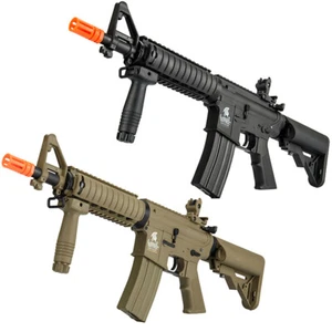Lancer Tactical Gen2 MK18 M4 RIS CQB AEG Airsoft Rifle Battery & Charger LT-02 - Picture 1 of 20