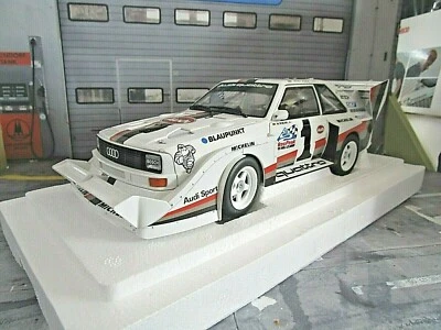 AUDI S1 E2 Sport Quattro Rallye EVO Pikes Peak 1987 #1 Röhrl 1st AUTOart 1:18  - Bild 1 von 4