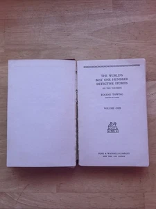 THE WORLD’S BEST ONE HUNDRED DETECTIVE STORIES 1929 Volume One - Picture 1 of 13