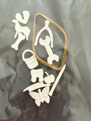 Operation Game Vintage 1965 Original Replacement Pieces - Image 1 of 2