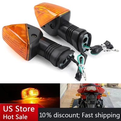 Lámpara indicadora de luz de señal de giro para KAWASAKI NINJA 250R ZX-6RR KLR650 Z750S Foto 1 de 4