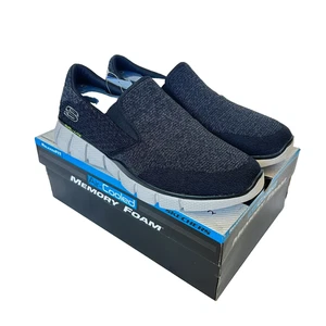 Zapatillas deportivas negras Skechers Equalizer 2.0 para hombre talla 12 extra anchas (51521/BKW) - Imagen 1 de 9