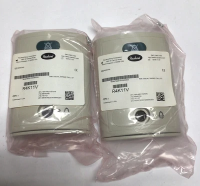 Rauland Responder 4000 R4K11V Visual Single Call Station NEW lot of 2