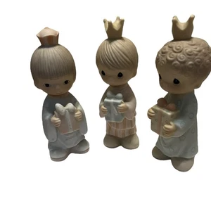 Precious Moments Wee Three Kings Wise Men Nativity - Picture 1 of 4