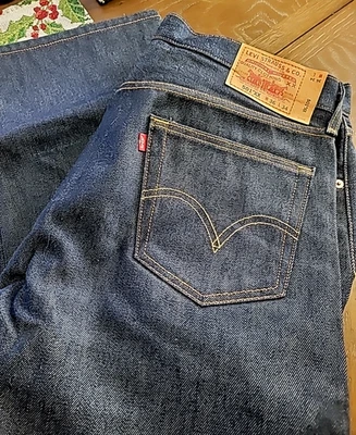 Jeans DEAD STOCK NW0T Levis 501XX VINTAGE 36 X 34 AZUL Foto 1 de 4