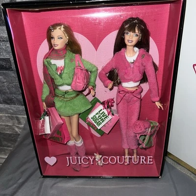 Juego de muñecas coleccionables Barbie etiqueta dorada Juicy Couture 2004 Mattel G8079 Foto 1 de 4