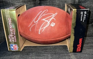 MARC BULGER ST. LOUIS RAMS SIGNED/Autographed NFL Authentic Game Ball - Picture 1 of 5