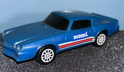 Винтажный 1980-х синий Camaro от 5257 Buddy L Kenworth автомобиля перевозчик комплект B275 - Изображение 1 из 4