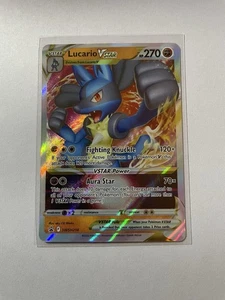 Lucario VSTAR SWSH214 SWSH: Sword & Shield Promo Cards Holo - Picture 1 of 2