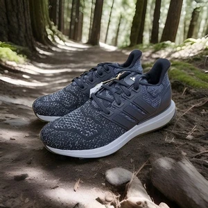 New Adidas Ultradream DNA Shoes Mens 7 Women's 8.5 Black Gray Athletic Sneakers - Picture 1 of 15