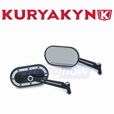Kuryakyn Heavy Industry Mirrors for 2010 Harley Davidson FLSTSE CVO Softail ow Foto 1 de 4