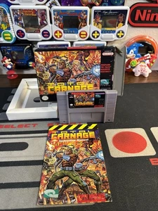 SNES Total Carnage Cib - Bild 1 von 12