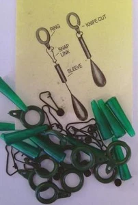 10 Sure Safe Lead Clip System montaje carpas pesca pesca pescado pescado - Imagen 1 de 1