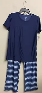 New With Tag Women’s Sonoma Goods For Life 3-pc. Pajama Top, Pants, Shorts Set - Picture 1 of 5