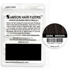 Samson Dark BROWN Hair Building Fibers 25g Best Hair Loss Concealer in The World