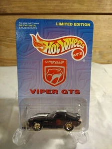 1997 Hot Wheels Vintage Dodge Viper GTS 1 of 10000 Club Of America Black Mint - Picture 1 of 3