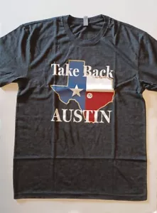 Infowars Take Back Austin Texas Herren T-Shirt schwarz Größe 3XL - Bild 1 von 5