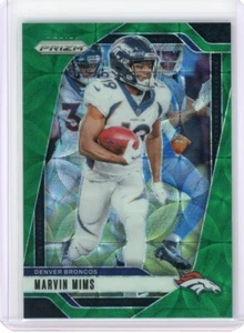 2024 Prizm Marvin Mims Green Scope /75 #88 Broncos - Picture 1 of 2