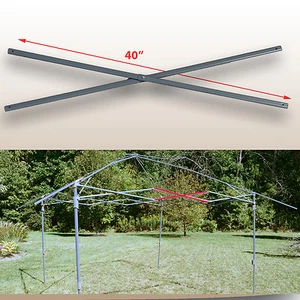 Coleman 13 x 13 Straight Leg Instant Canopy/Gazebo Tent MIDDLE TRUSS Bar Parts - Picture 1 of 1
