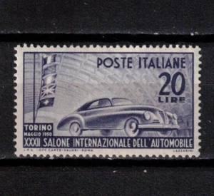 s47151 ITALIA 1950 MNH** Salone Auto Torino 1v - Foto 1 di 1
