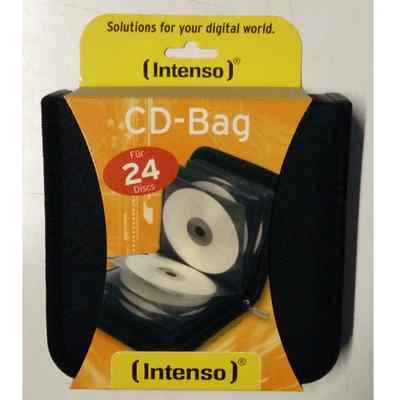 BORSA PORTA CD DVD INTENSO 24 POSTI NUOVA - CD-R DVD-R | No Verbatim Memorex