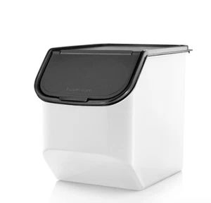 Tupperware Modular Patato Smart Access Mates 5qt Tapa Negra Transparente Nuevo - Imagen 1 de 1