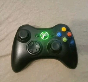Original Xbox 360 Wireless Controller GamePad Black - Bild 1 von 2