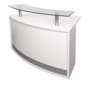 Structural Reception Counter Modular Natural White - Picture 1 of 4
