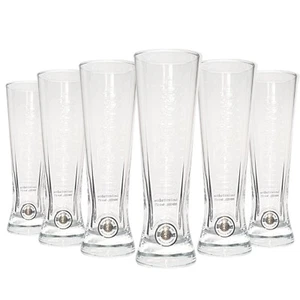 6x Warsteiner Bier Gläser Premium Cup 0,2l Glas Bierglas Pils Relief Kontur Bar - Bild 1 von 5