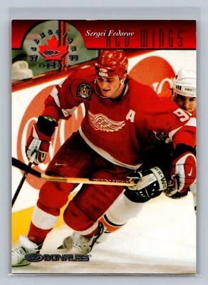 1997-98 Donruss Canadian - Sergei Fedorov - #72 - Detroit Red Wings - Image 1 of 2