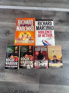 Lot of 4 Books Rogue Warrior Series Richard Marcinko Hardcover Paperback Books - Picture 1 of 13