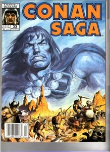 CONAN SAGA COMIC -- #33 MITTE DEZ -- KOSTENLOSER VERSAND - Bild 1 von 1