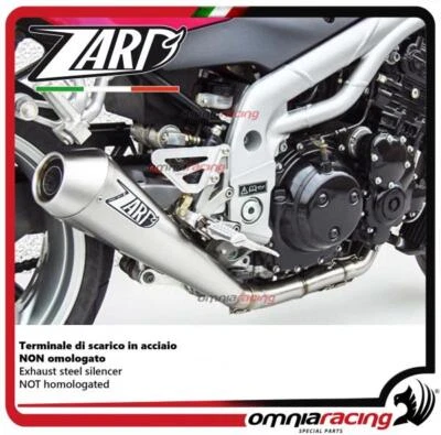 Zard Scarico acciaio racing per Triumph Speed Triple 955 2002>2004 - Immagine 1 di 4