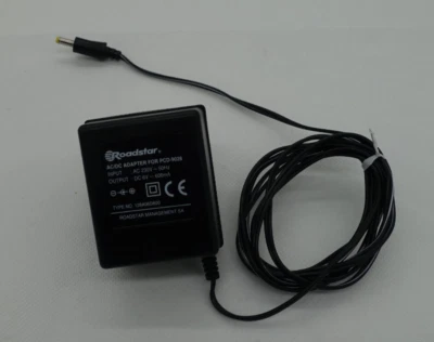 Roadstar, Netzteil,  AC/DC Adapter,  6V, 600mA, für PCD-9028  (2025) - Bild 1 von 3