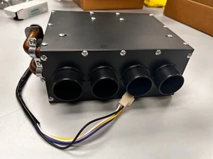 12 VOLT Universal Underdash Heater Heat w/3-Speed Switch for Car or Truck-4 port - Picture 1 of 5