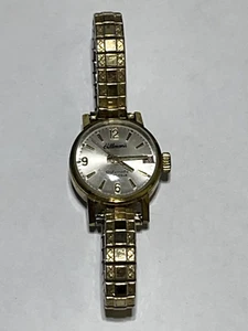 Vintage Swiss Made 17 Jewel Gold Filled Uhr - Day Displayed - funktioniert - Bild 1 von 5