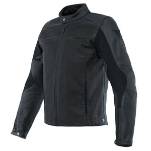 Dainese Razon 2 perf. Lederjacke Schwarz 50 Motorrad Jacke NEU++ - Picture 1 of 7