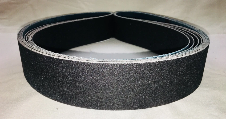 Correas de lijado de afilado de cuchillos de carburo de silicona de 1"x 30" grano 220 (10 piezas) Foto 1 de 1