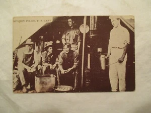 Militär Armee Küche Polizei Postkarte - Bild 1 von 2