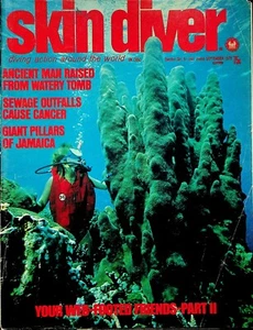 Skin Diver Magazine Web-Footed Friends Part II September 1972 052322RNON - Imagen 1 de 2